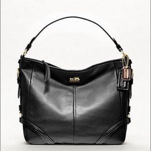 Coach katarina  black leather handbag